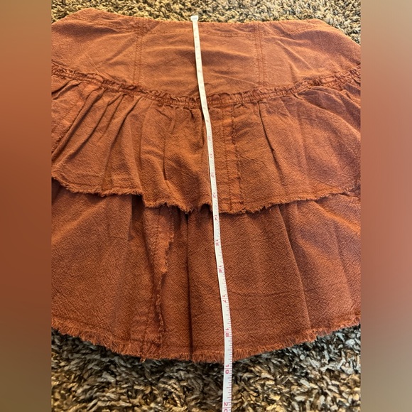 Free People Ruffles In the Sand Mini Skirt - Picture 5 of 7
